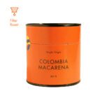 قهوه تک خاستگاه کلمبیا ماکارنا برشته کاری امکان-موکاپ