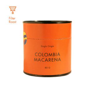 قهوه تک خاستگاه کلمبیا ماکارنا برشته کاری امکان-موکاپ