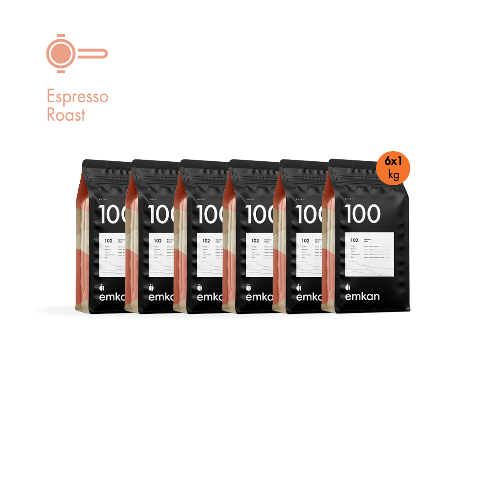 قهوه امکان 102 - 6 بسته 1 کیلویی