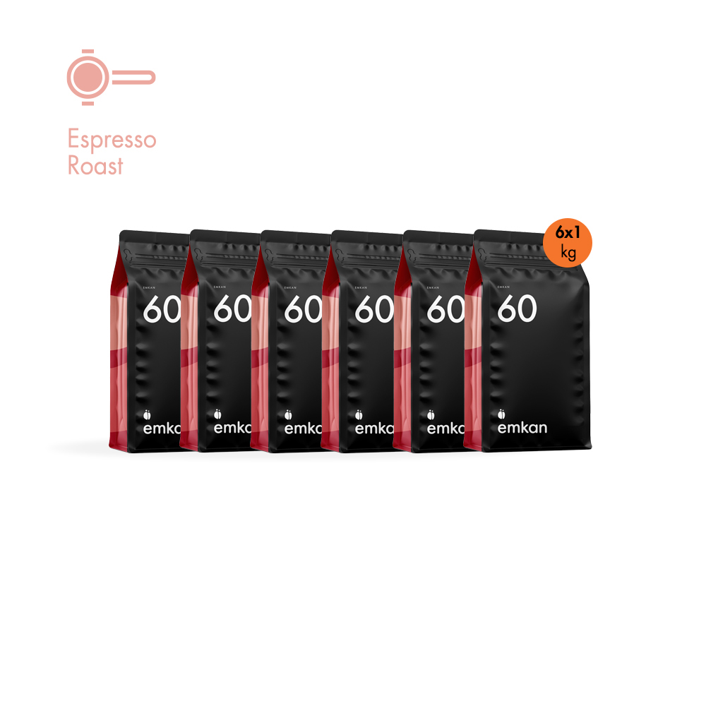 قهوه امکان 60 - 6 بسته 1 کیلویی