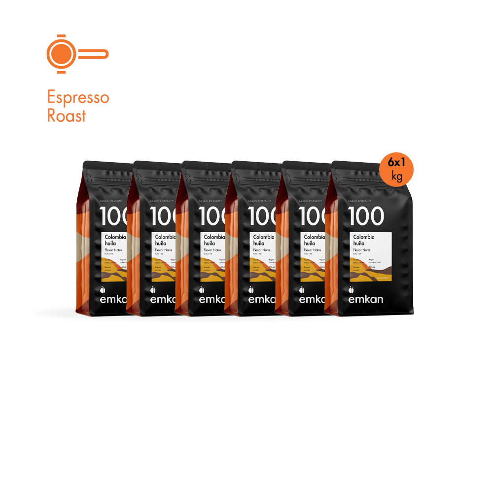 قهوه امکان کلکبیا هویلا - 6 بسته 1 کیلویی